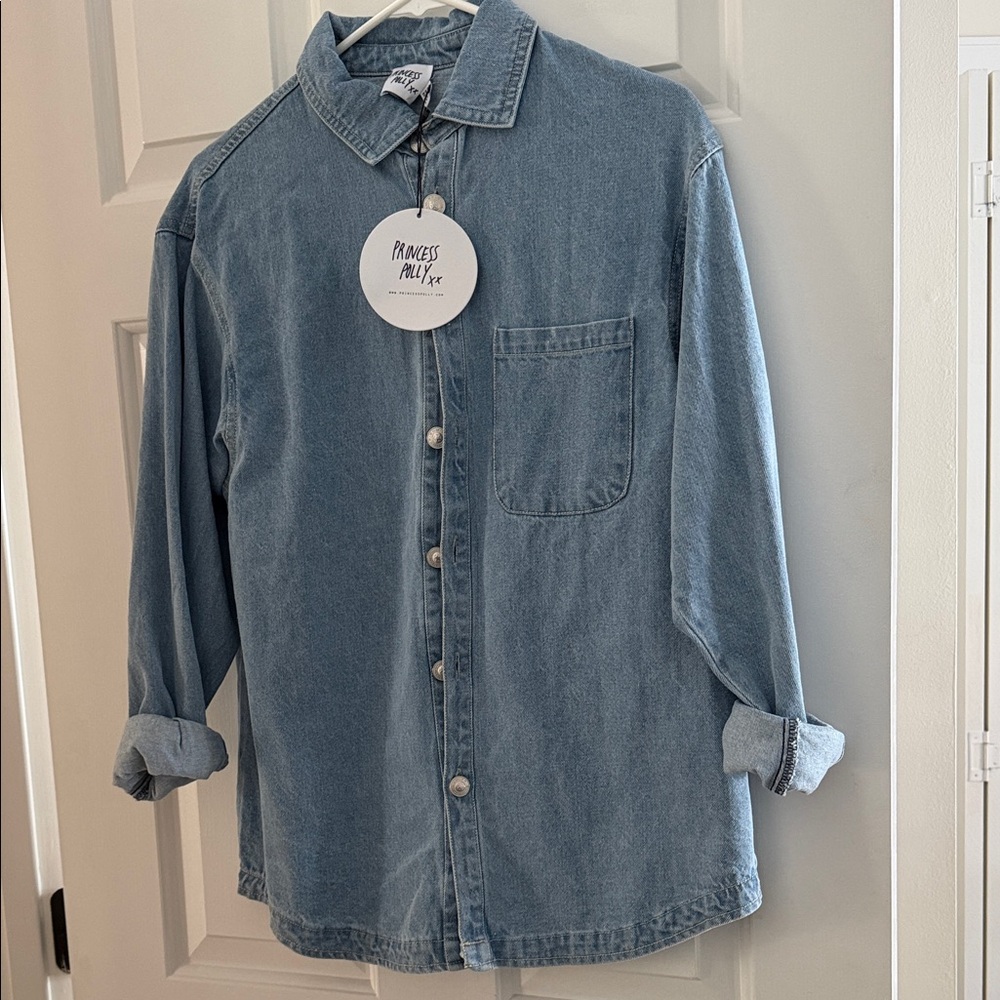 Denim Button Down Shirt